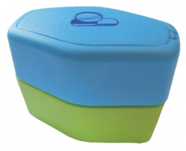 Tablettenmörser blau-grün