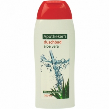 24 x Duschbad Apotheker's Aloe Vera 200 ml