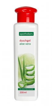 24 x Duschgel apothekers Aloe Vera 200 ml