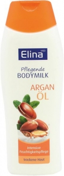 24 x Pflege Bodymilk Elina med Arganöl 250 ml