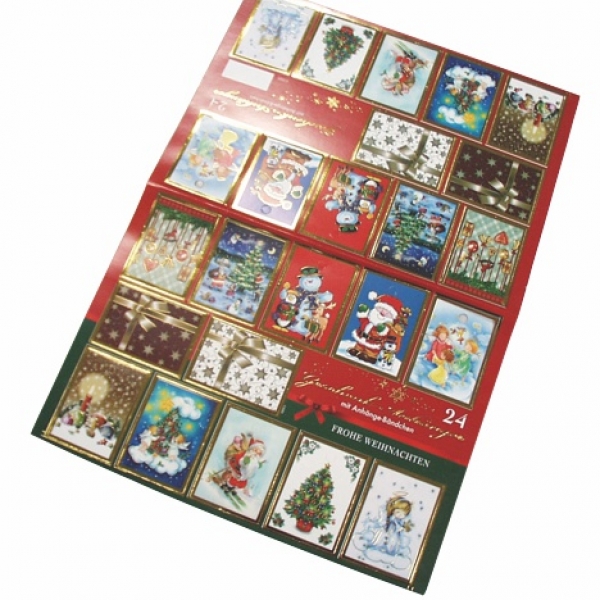 Geschenkanhänger 24er Packung