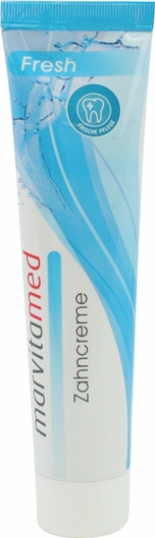 12 x Zahncreme Marvita Fresh 125 ml