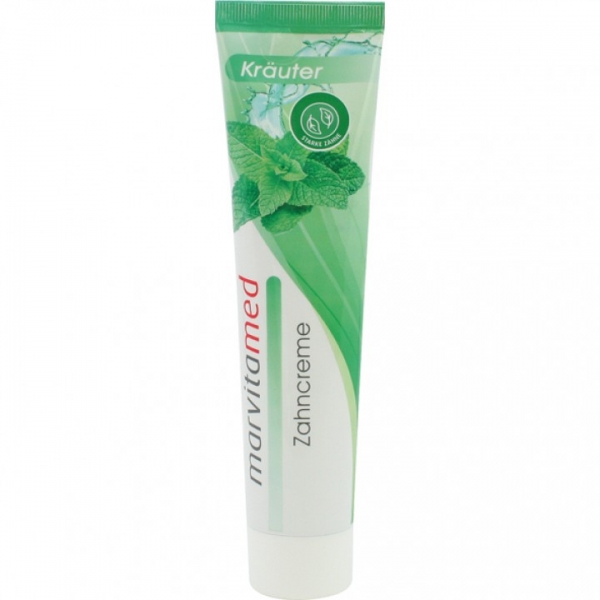 12 x Zahncreme Marvita Kräuter 125 ml