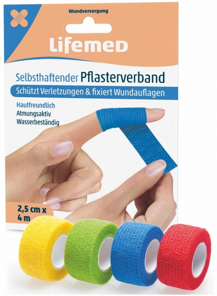 selbsthaftender Pflasterverband